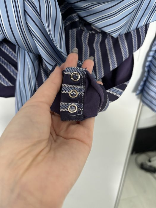 Body koszula bluzka zara błękitna niebieska elegancka M 38