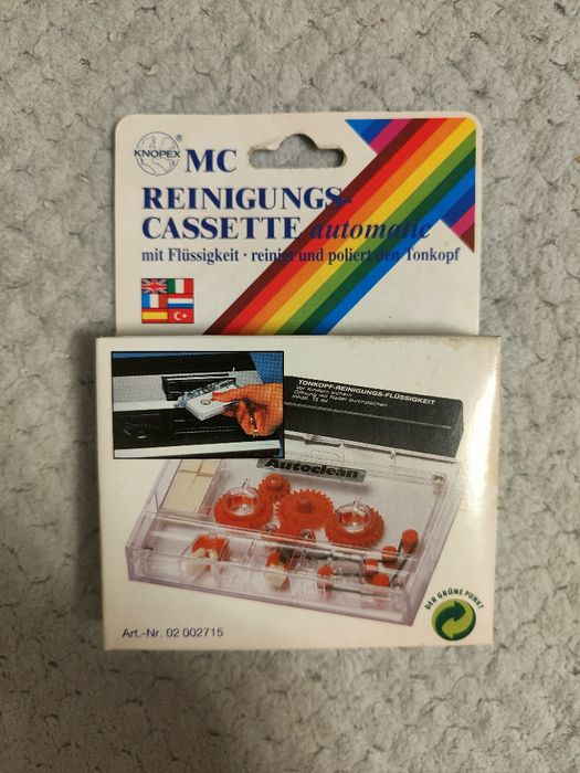 Kaseta czyszcząca do magnetofonu Knopex