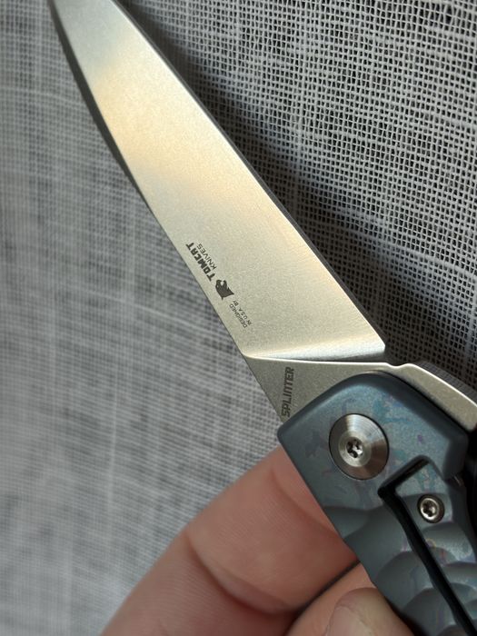 Nóż składany folder Kizer Splinter tytan s35vn