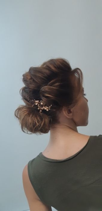 Прическа  Макияж Зачіска Макіяж