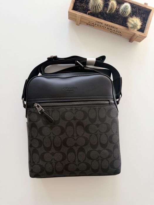 Чоловіча сумка Coach / Месенджер Coach / сумка коач / мужская сумка