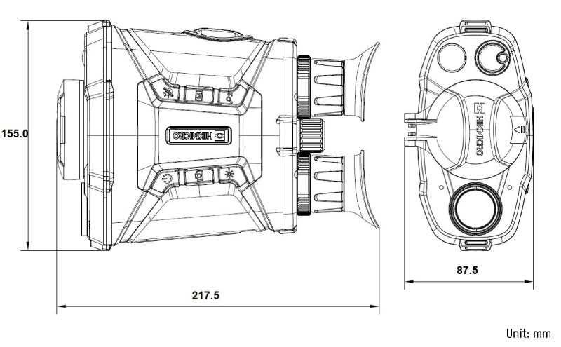 Lornetka termowizyjna termowizor HIKMICRO Raptor RH50L LRF 940 nm