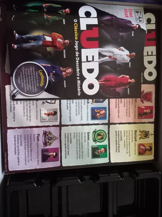 Jogo de tabuleiro Cluedo