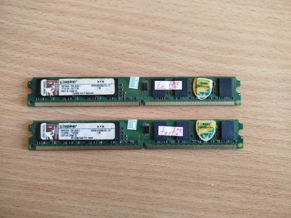 Пам'ять DDR2-800 Kingston 2GB