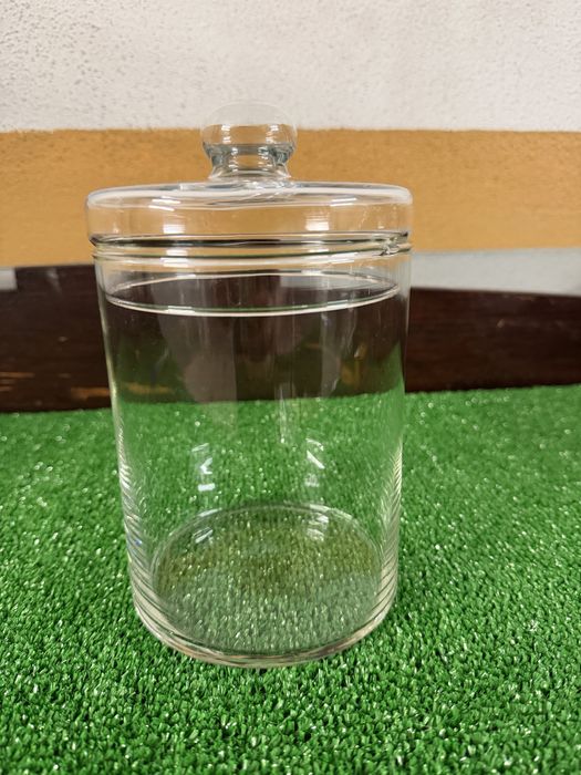 Conjunto 6 frascos de vidro