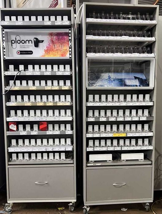 Сигаретный диспенсер. Сигаретная витрина бу. Прилавок для сигарет бу