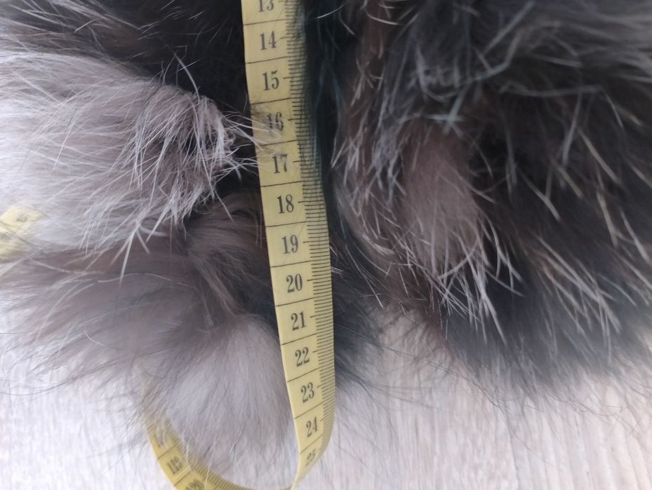 Ocieplacz  komin opaska na szyję z lisa jenot multikolor onesize