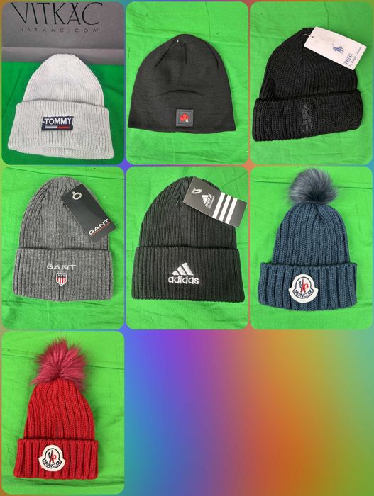 Czapka czapki zimowe tommy hilfiger męskie dsq damskie ralph premium