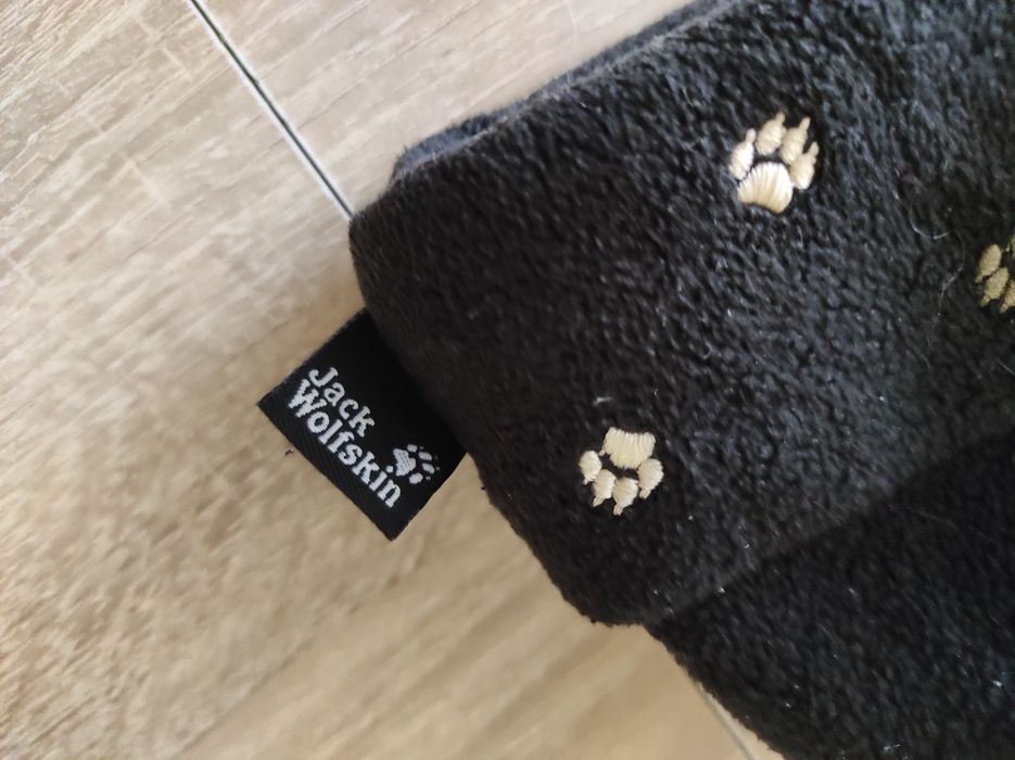 Czapka Jack Wolfskin czarna rozmiar S