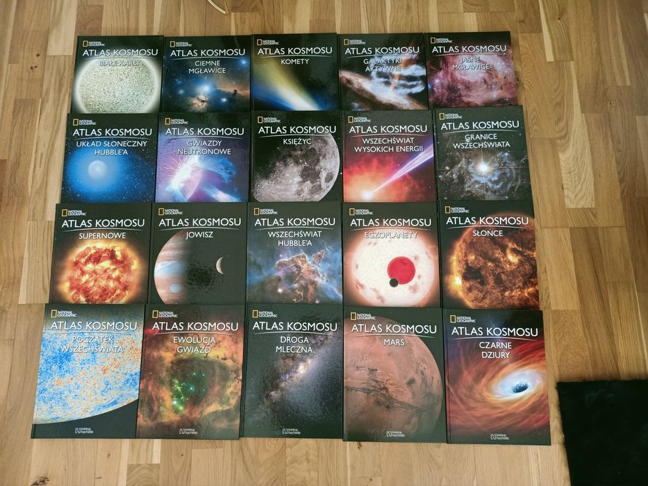Komplet książek ATLAS KOSMOSU