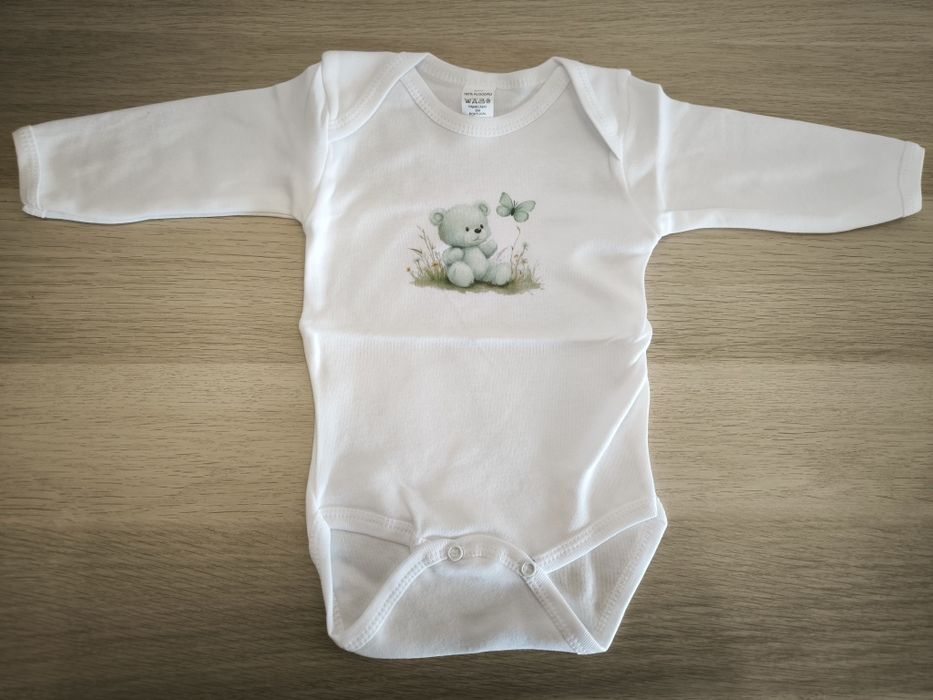 Pack de 2 bodys com etiqueta