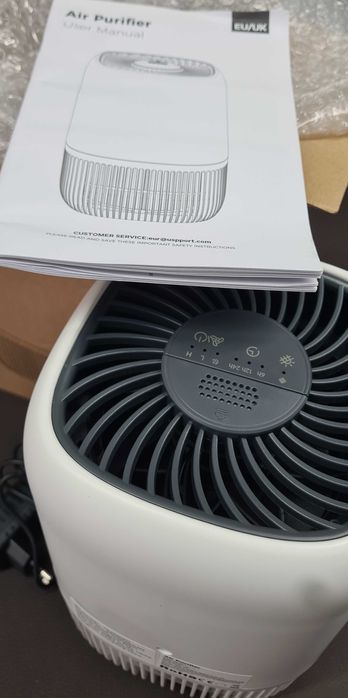 Purificador de ar compacto VOOPNU DH-JH12 com filtro HEPA H13.