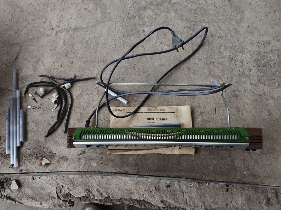 Электрокамин из тех времен