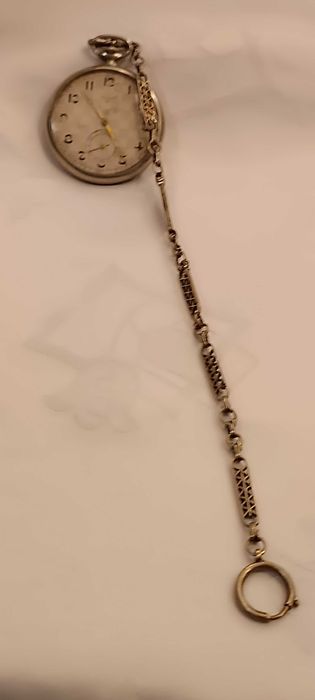 Zegarek kieszonkowy DOXA z dewizką