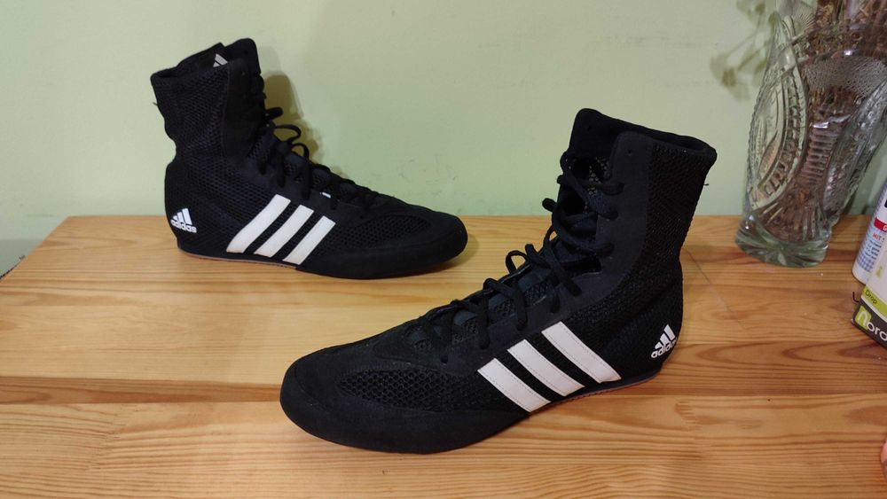 Боксерки,борцовки Adidas Box Hog 45р. стелька 29,5 см.