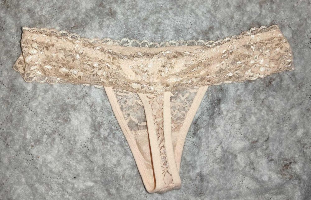 Beżowe majtki z koronką Z&D Lingerie M