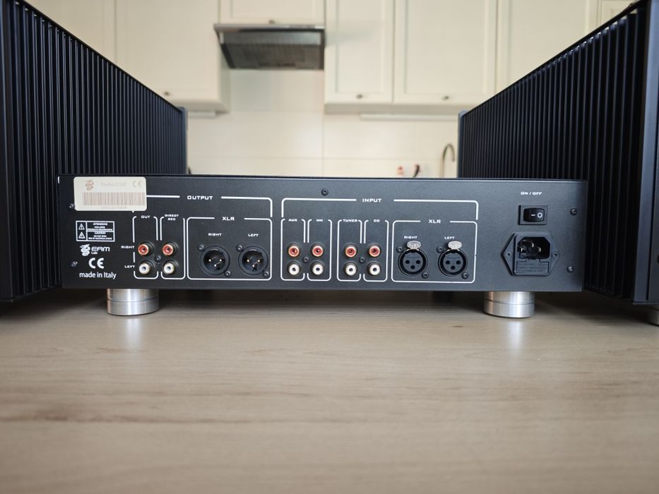 Eam Lab Studio 501  limited edition i przedwzmacniacz C 100