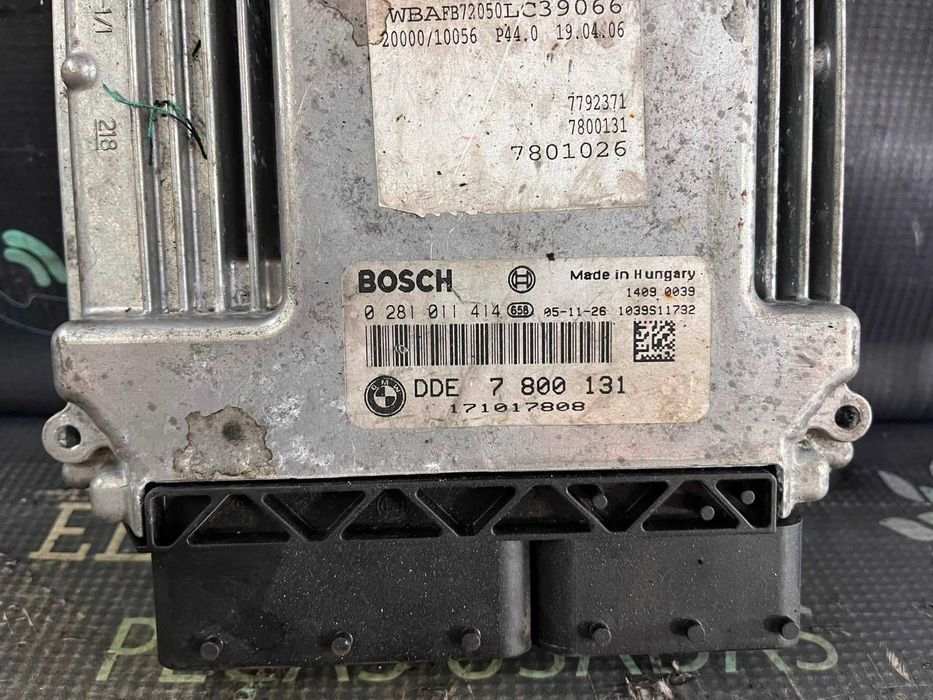 Centralina usada BMW X5 3.0D 218CV M57 306D2 BOSCH 0281011414 530D