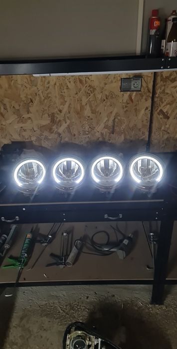 naprawa regeneracja lamp led dziennych swiatel wymiana światłowodów