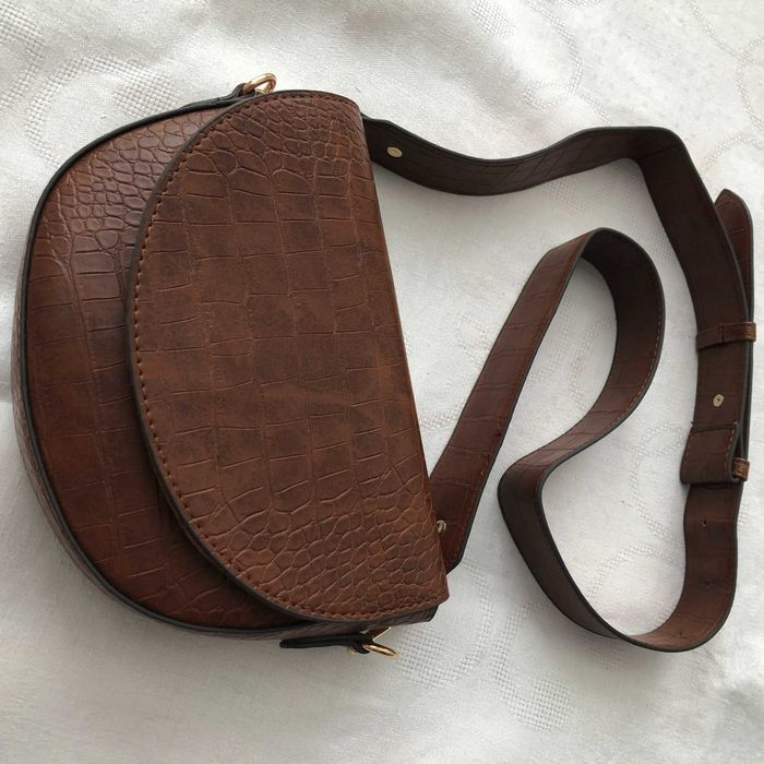 Жіноча  стильна сумочка   Нова коричнева сумка