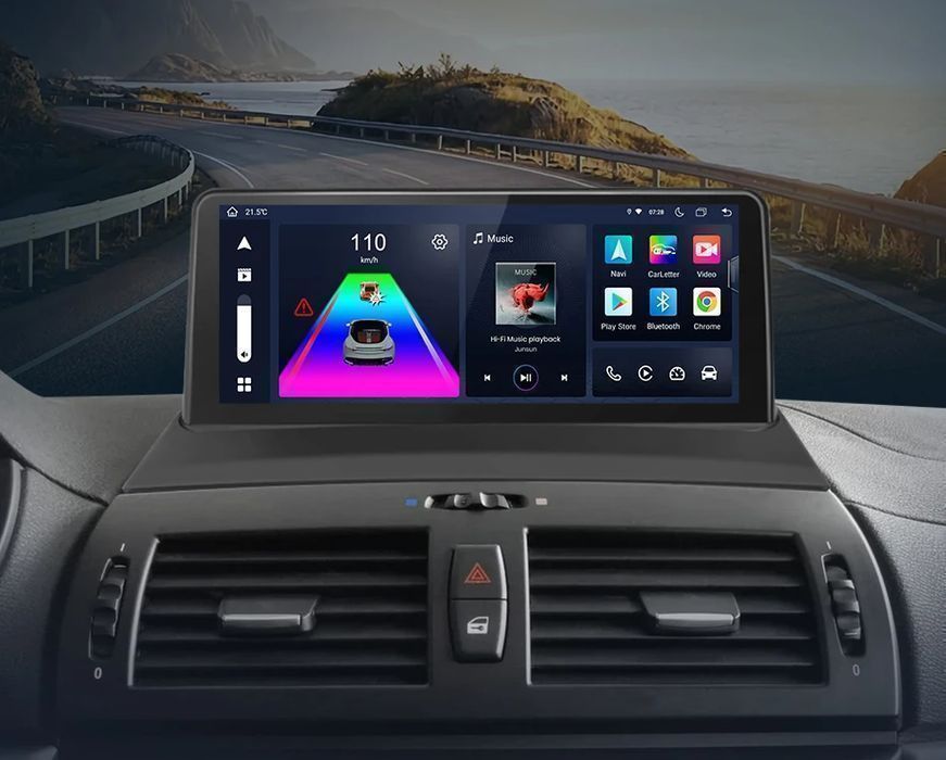 Ekran Radio do BMW X3 E83 10.25" Android Auto CarPlay Navi PL