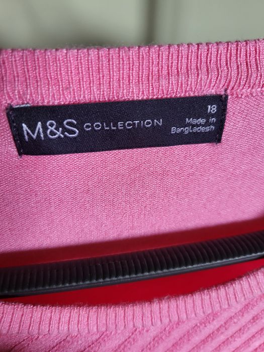 Różowy sweterek 14-16 M&S