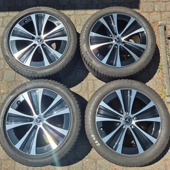 zima koła mercedes e w213 w140 w220 vito v-klasa 245/45 r18 275/40 r18