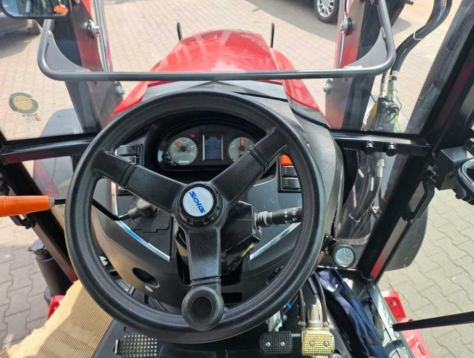 Ciągnik Rolniczy SOLIS S75 (75 KM) z ładowaczem czołowym i łyżką