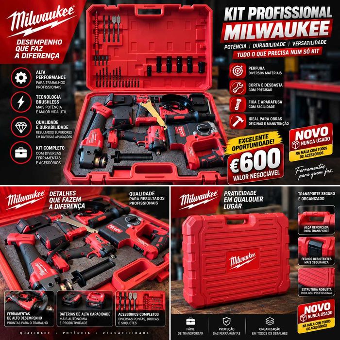 Kit de ferramentas profissional