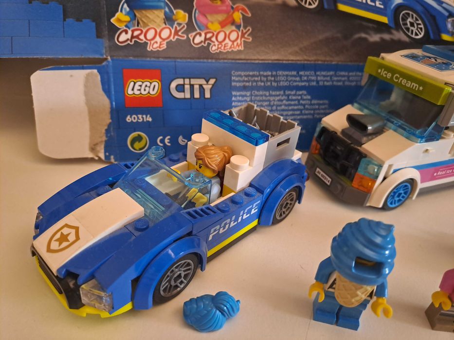 LEGO 60314 City - Policyjny pościg za furgonetką z lodami