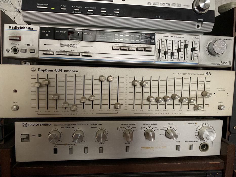 Эквалайзер Корвет 004 стерео HI FI графический: 1 400 грн ...