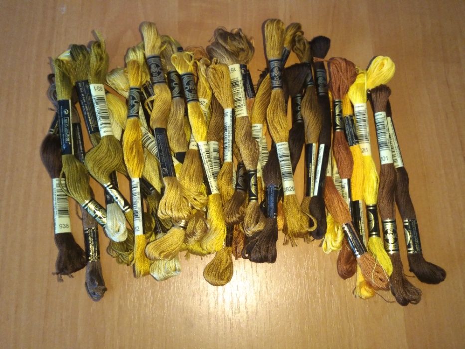 Нитки DMC ДМС (Франция) для вышивания.