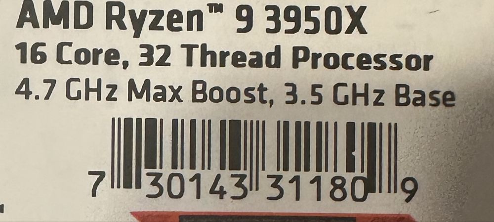 Procesor AMD Ryzen 9 3950X