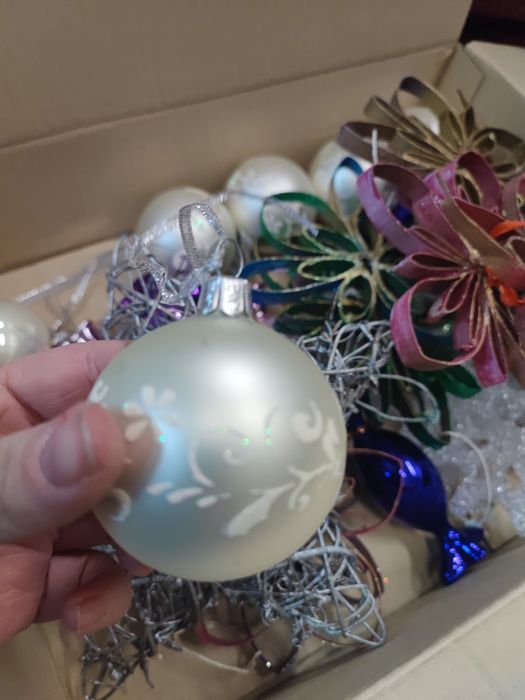 Zestaw zabawek, dekoracje, bombki  na choinkę