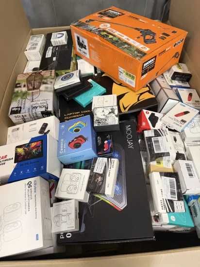 Palety, Boxy amazon mix elektronika zwroty