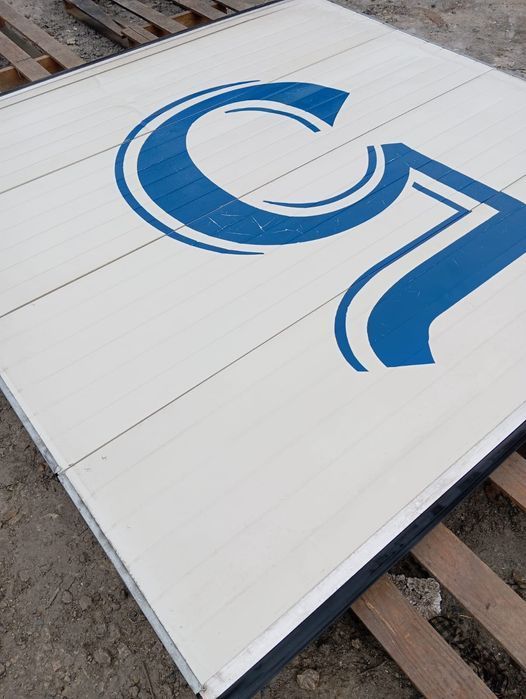 Brama garażowa segmentowa panelowa 257x257wysoka