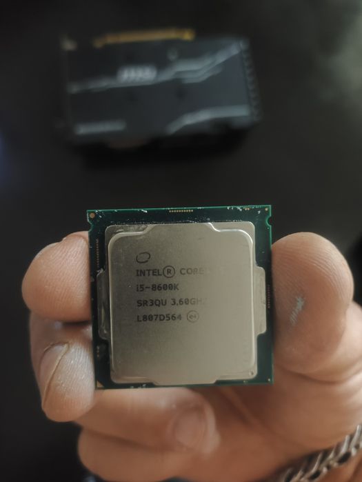 Vendo i5 8600k como novo