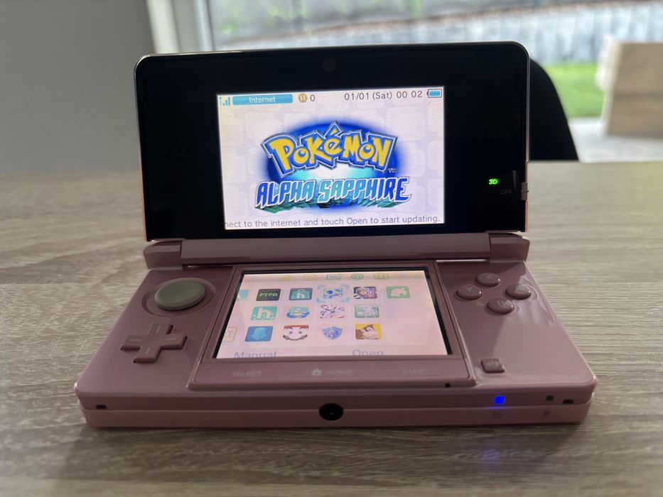 Nintendo 3DS Misty Pink 64 gb