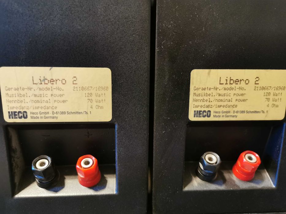 Kolumny głośnikowe Heco Libero 2 z subwooferem