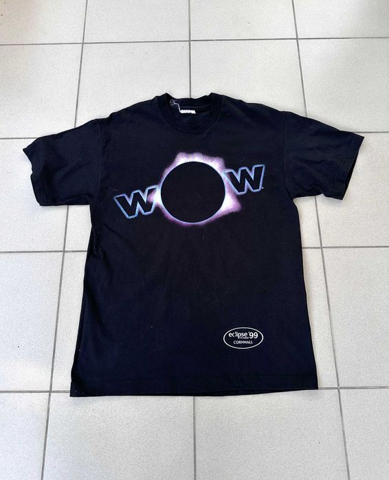Vintage koszulka WOW Zaćmienie 1999 t-shirt r. L
