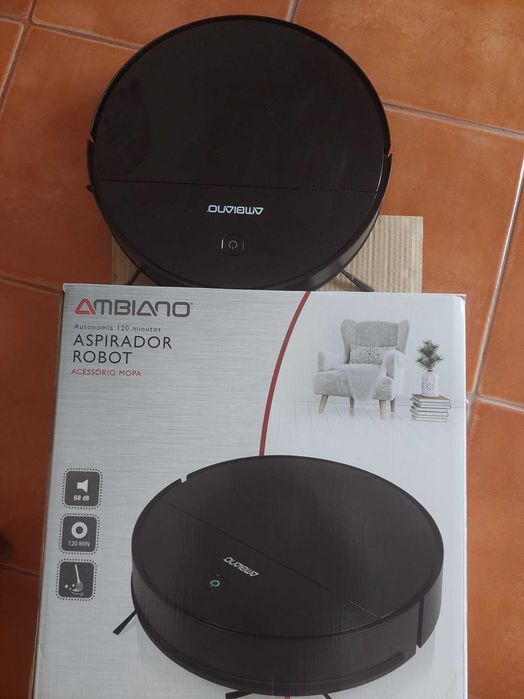 Aspirador robot pouco usado