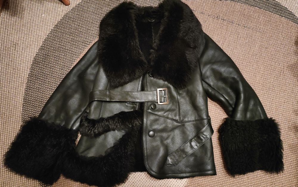 Женская натуральная дублёнка