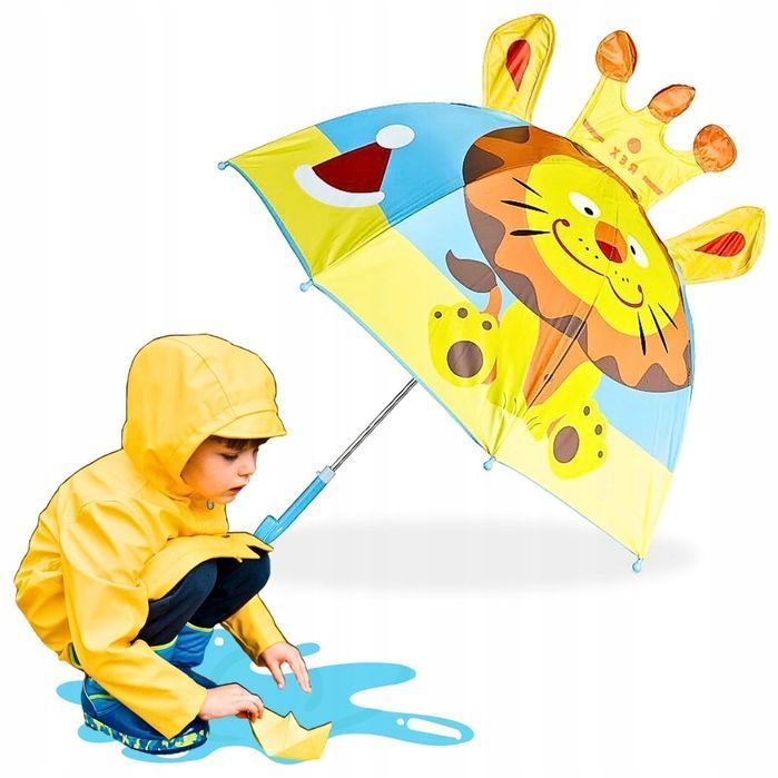 Parasolka Parasol dziecięcy Relaxdays z motywem 3D