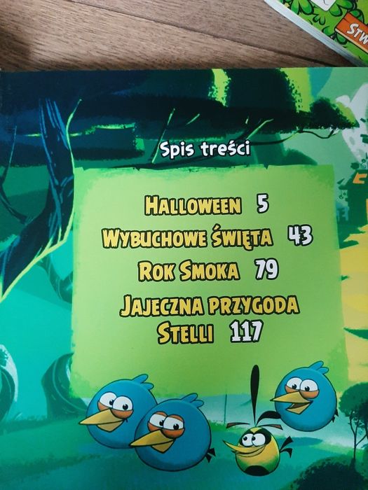 Zestaw 4 książek angry birds