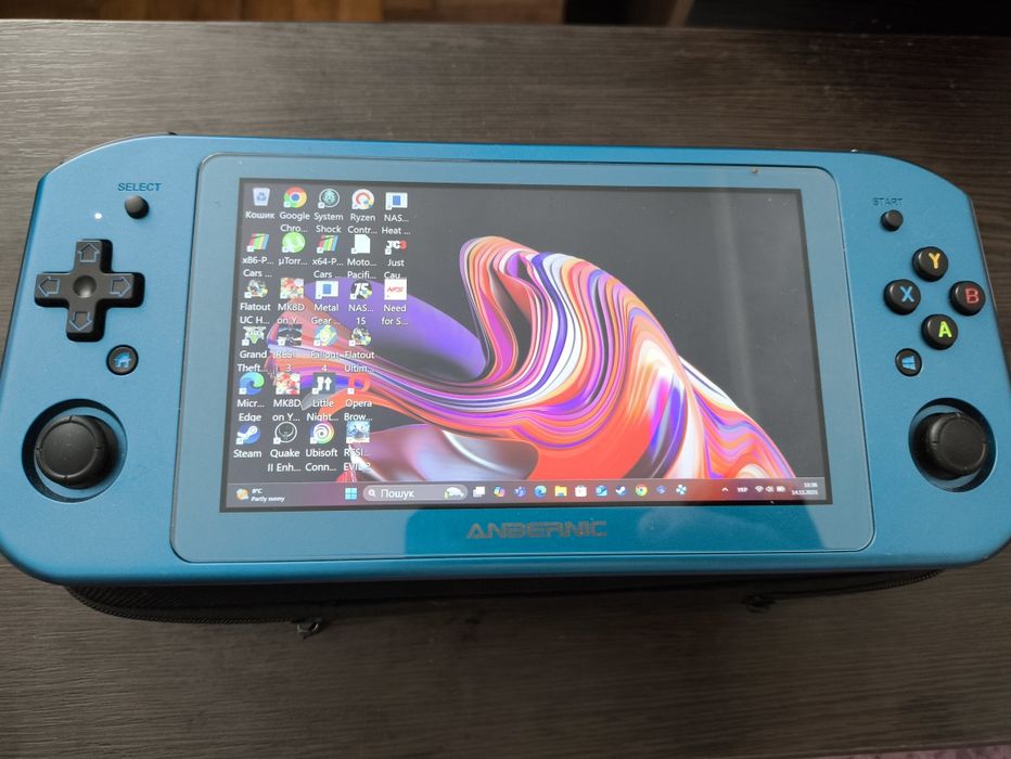 Anbernic WIN600 blue 16gb 1trb