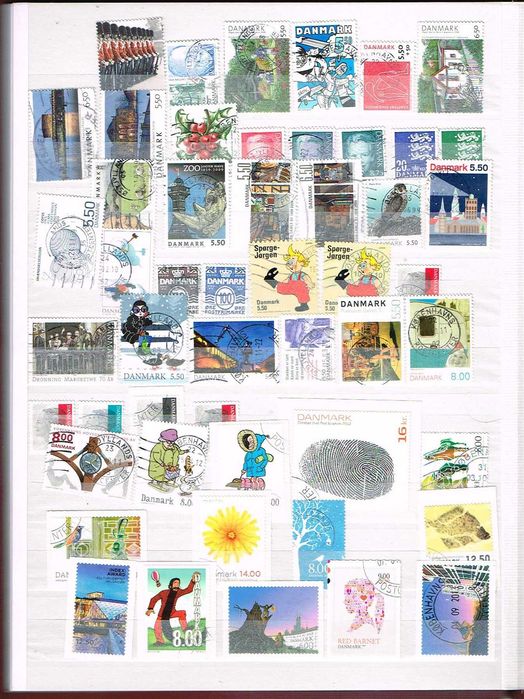 FILATELIA DINAMARCA ,bonita colecção