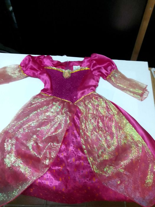 Vestido Barbie Castelo Diamante