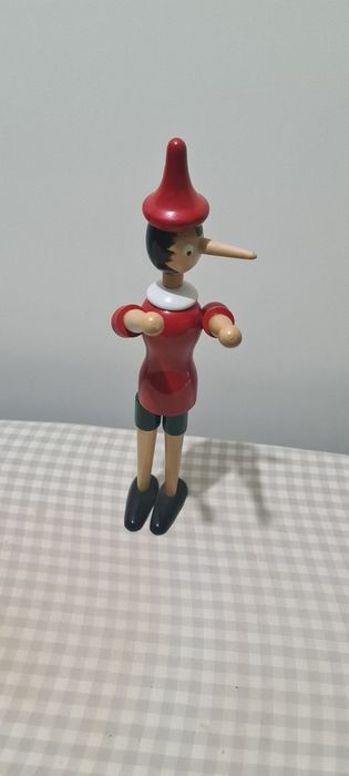 Pinóquio de Madeira Articulado de Itália (31 cm)