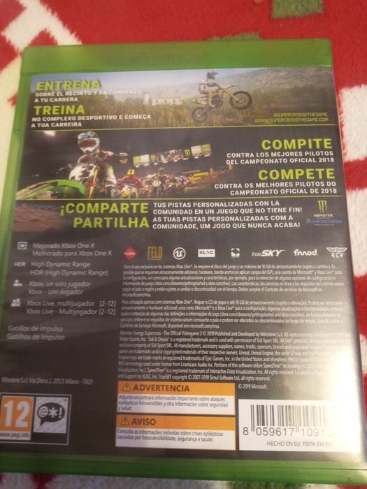 Monster energy supercross 2 gra Xbox one