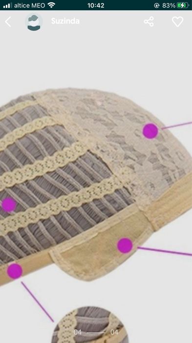 Cabeleiras cabelo natural